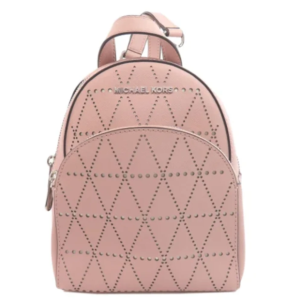 Michael Kors Pre-owned Plastic backpacks Pink Dames