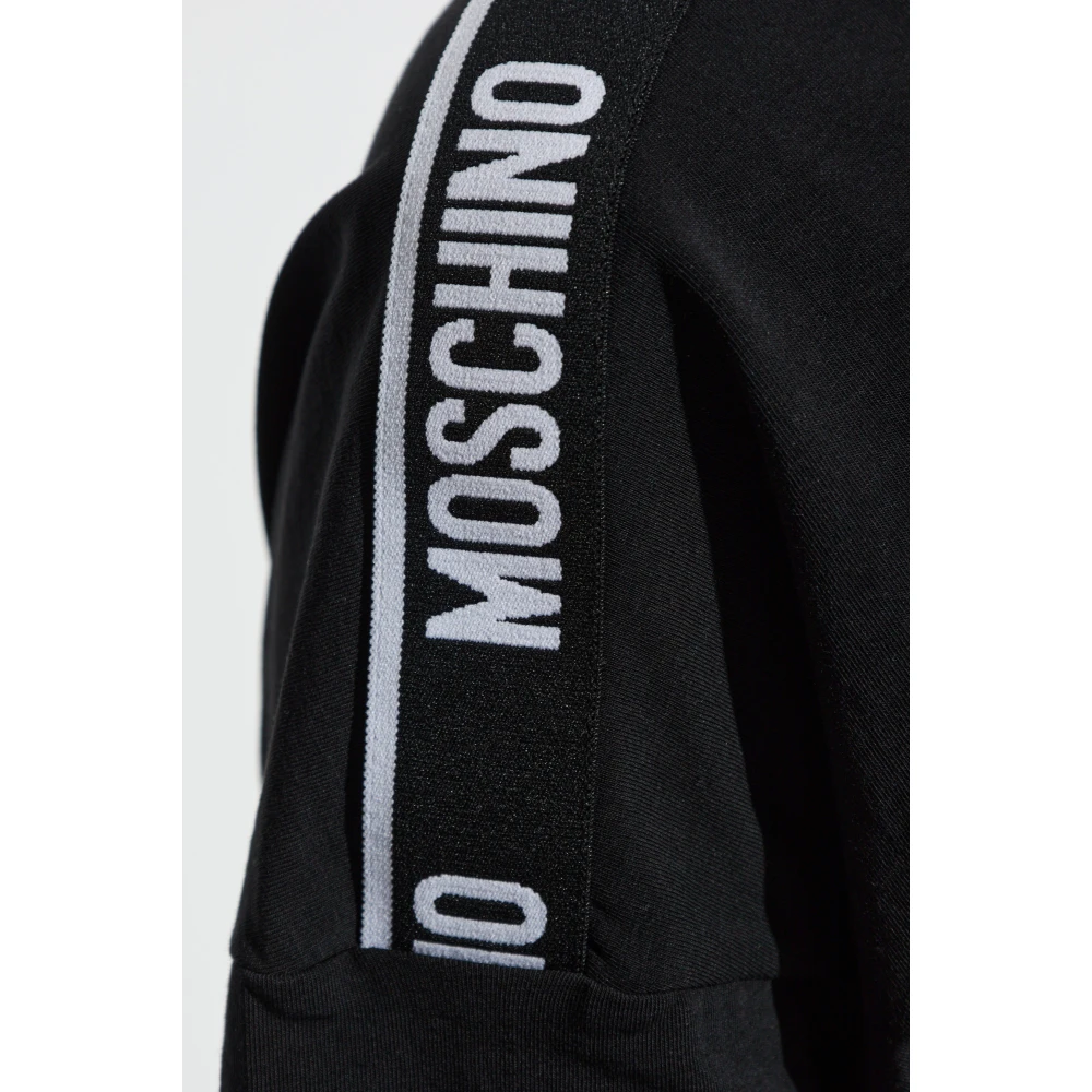 Moschino T-shirt met logo Black Dames