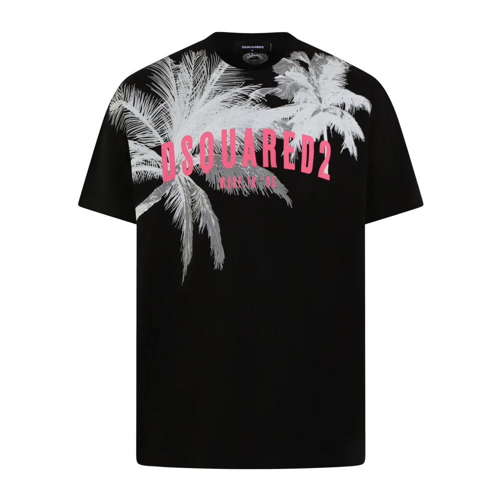 Dsquared2 Men's Black T-Shirts,, T-Shirts Small