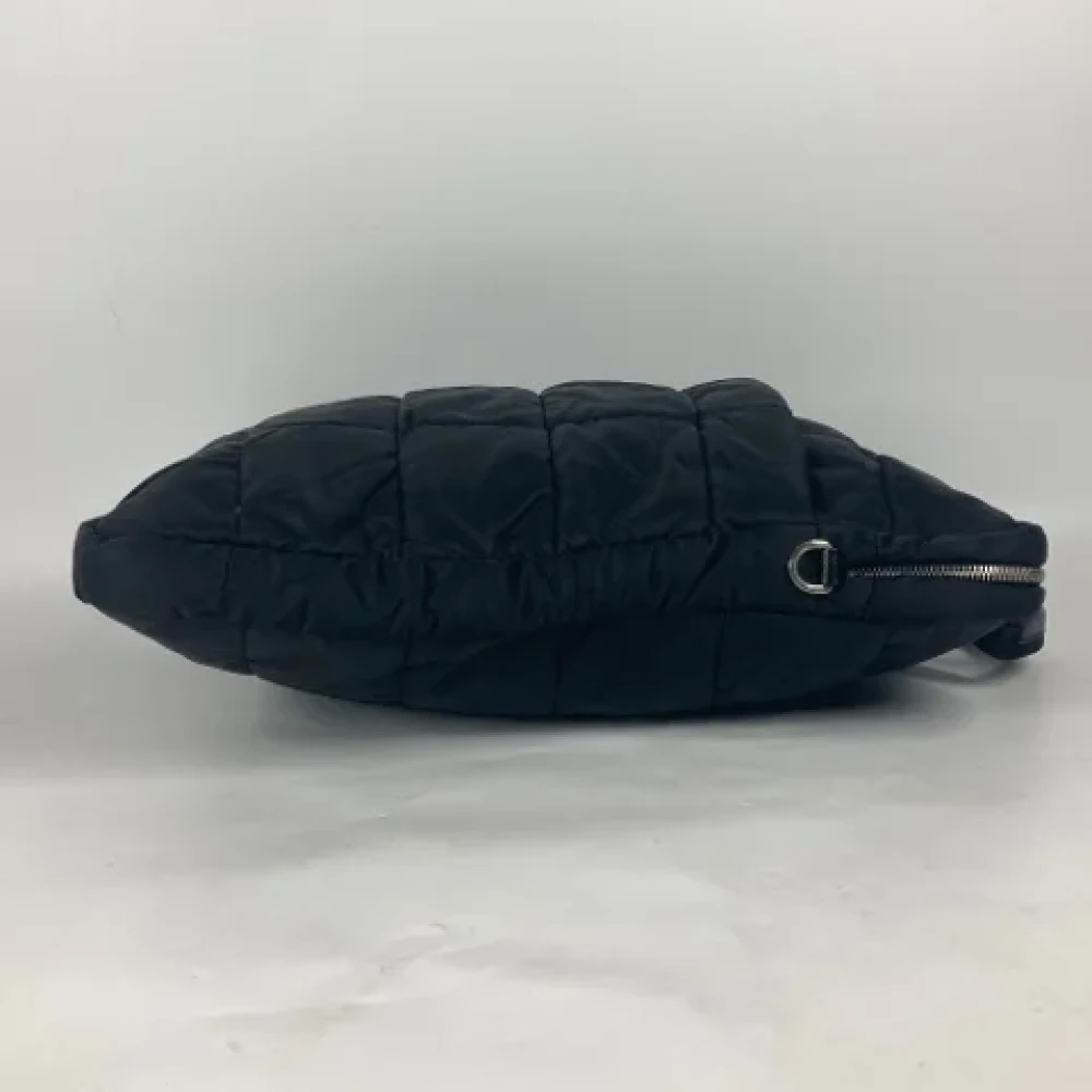 Prada Vintage Pre-owned Nylon handbags Black Dames