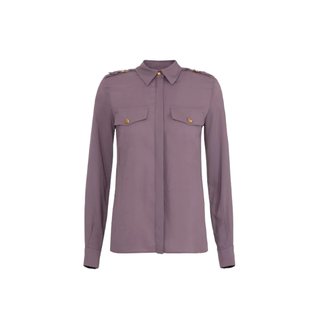 Blouses & Shirts > Shirts - - Elisabetta Franchi - Modalova