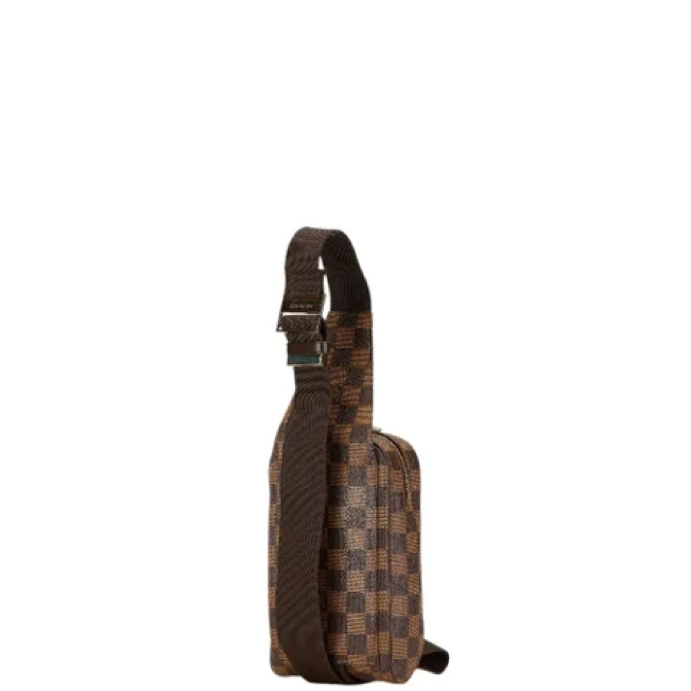 Louis Vuitton Vintage Pre-owned Canvas shoulder-bags Brown Dames