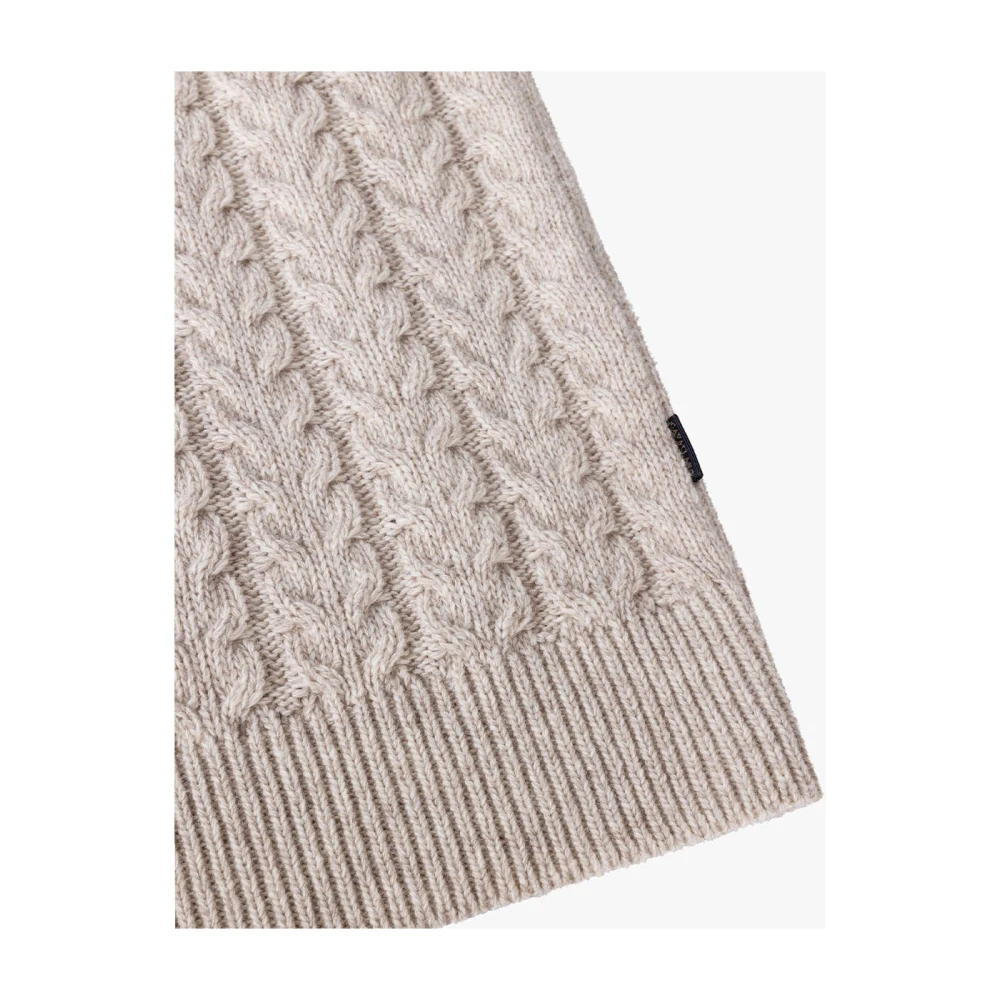 Cavallaro R-Neck Pullover White Heren