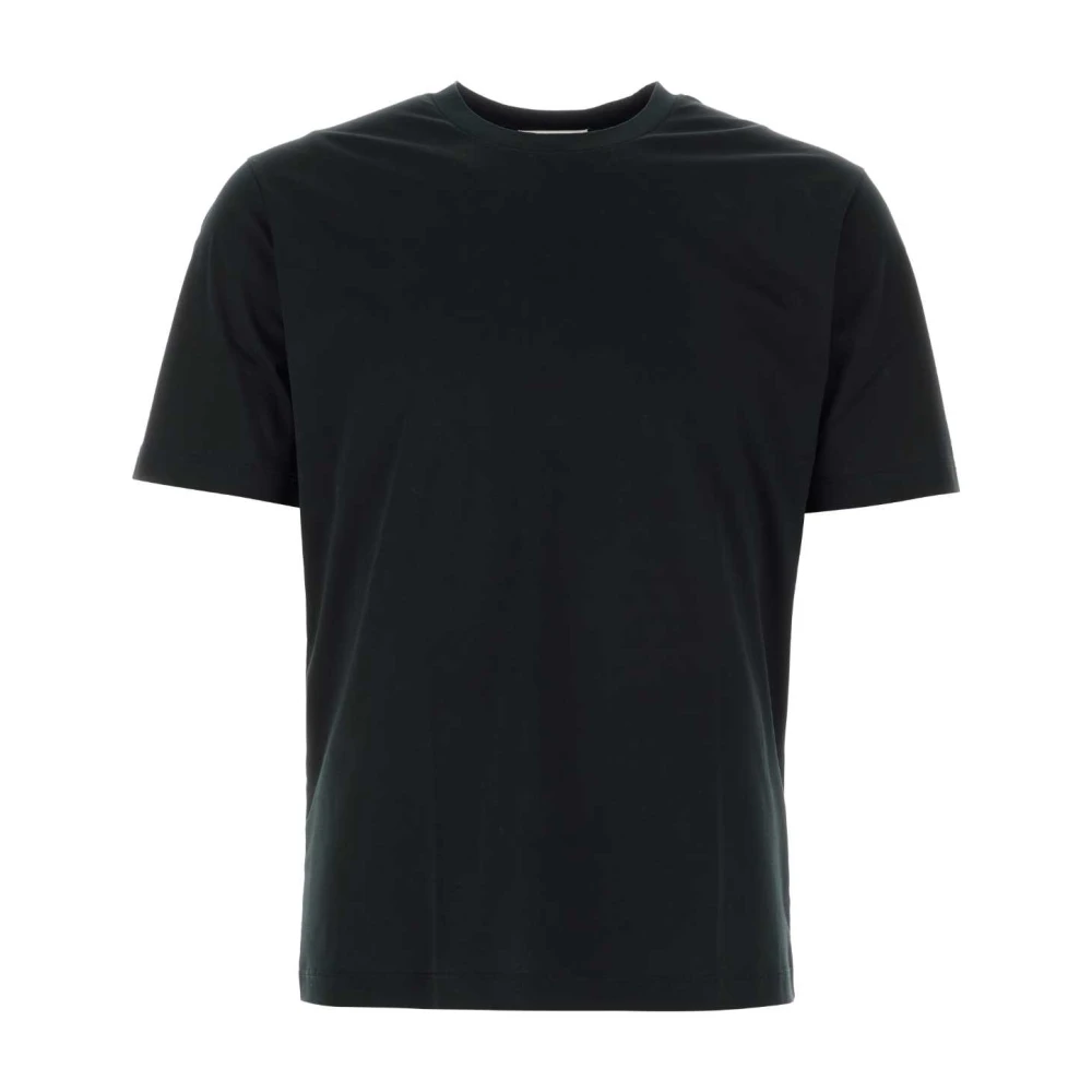 Jil Sander Zwarte katoenen T-shirt Black Heren