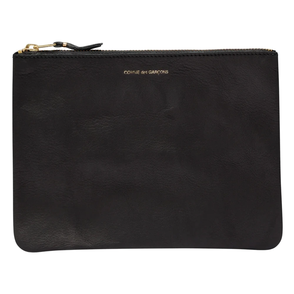 Comme Des Garçons Men's Black Wallets & Cardholders, One Size, Washed Wallet