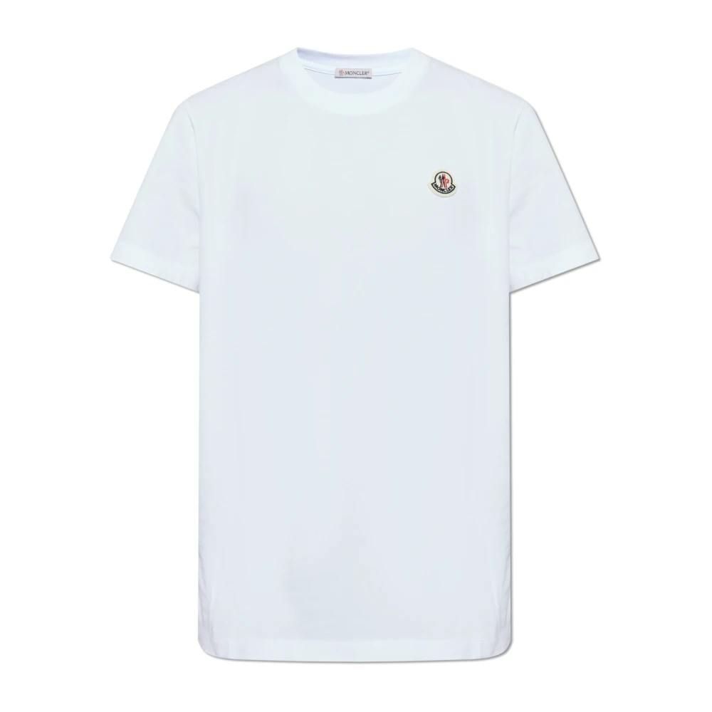 Moncler Driepack van logo T-shirts White Heren