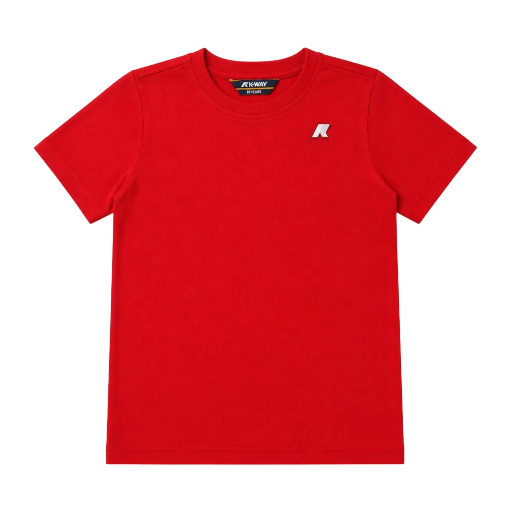 K-Way Boys Red Kids Short Sleeve T-Shirts, 8 Y, P. Odom Jersey