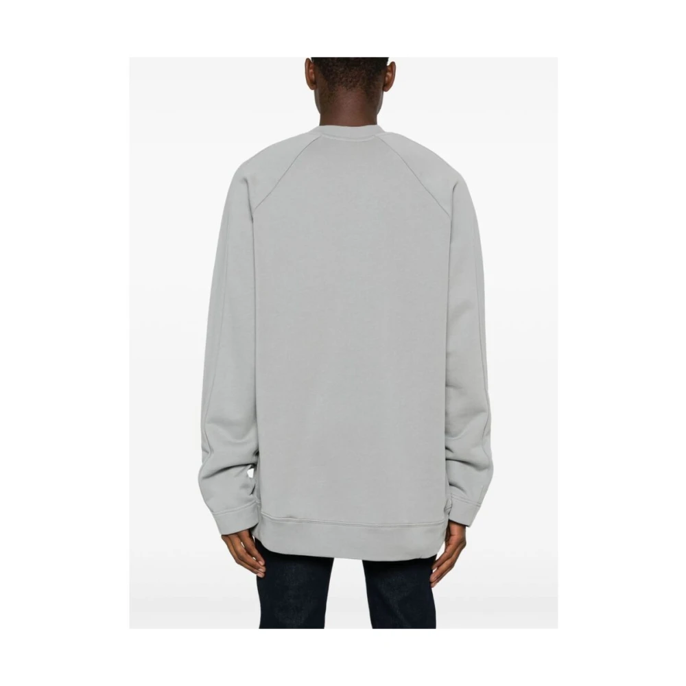 Versace Jeans Couture Lichtgrijs Fleece Crew Neck Sweatshirt Gray Heren