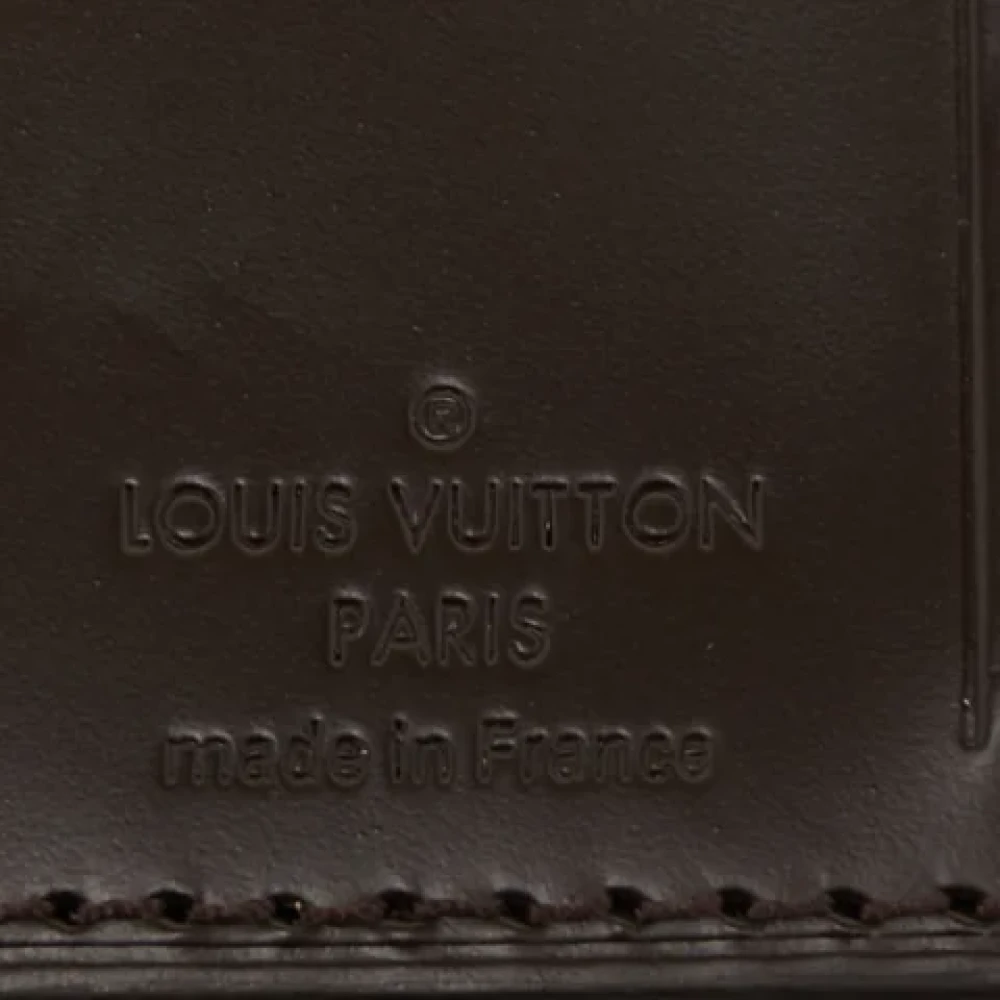 Louis Vuitton Vintage Pre-owned Leather key-holders Brown Dames