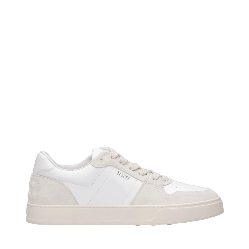 Tod’s Logo Sneakers Heren Schoenen Wit