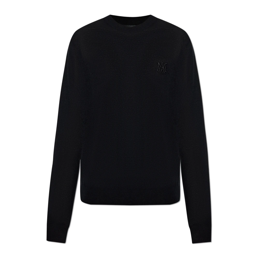 Amiri Cashmere Trui Black Heren