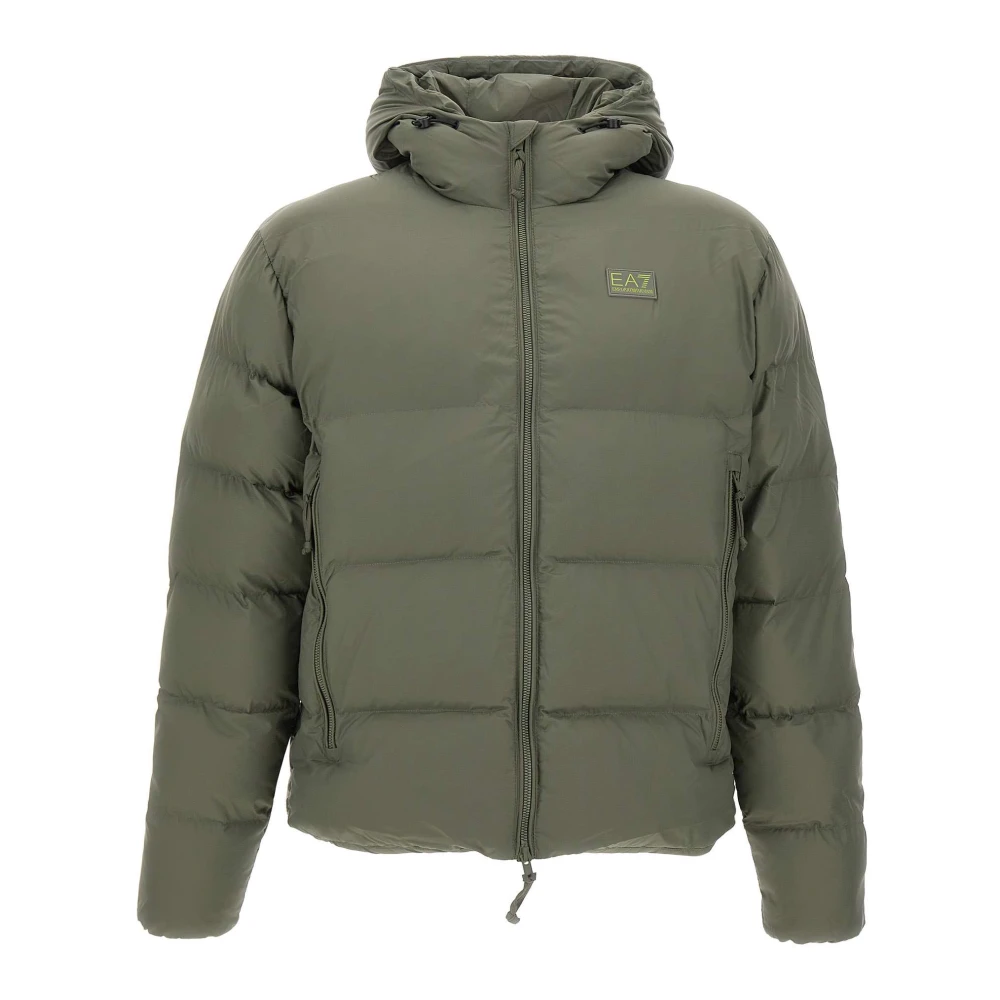 Emporio Armani Ea7 Men's Green Mountain M Polar Jacket - Down Jackets - M - Jackets