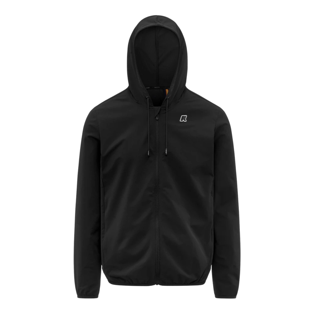 K-Way Homme Noir Vestes, Taille: 2XL Journeer Travel