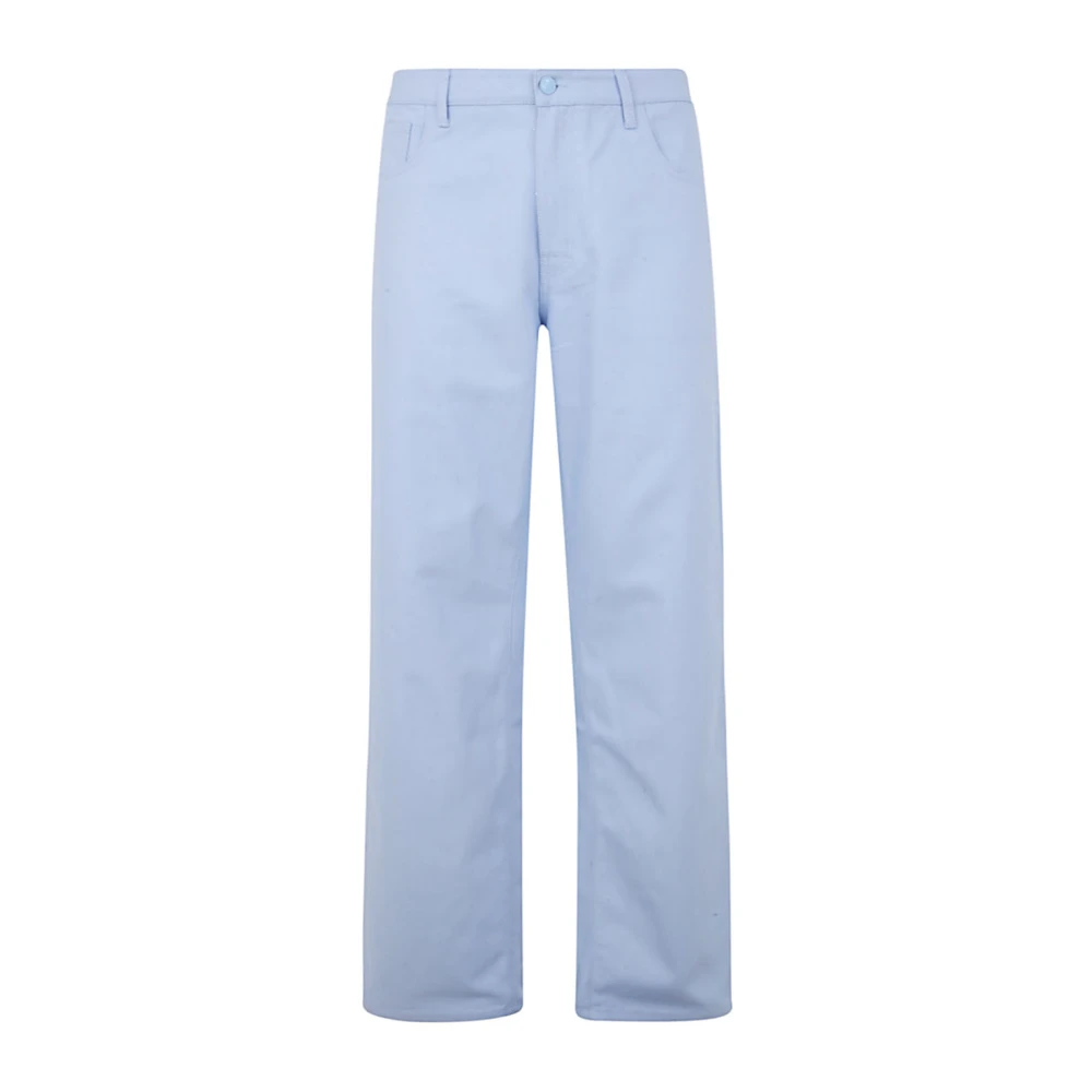 Raf Simons Lichtblauwe Workwear Jeans Blue Heren