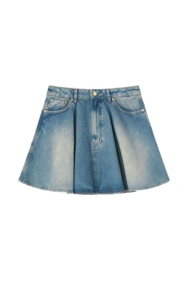 Tint Rigid Denim Skirt