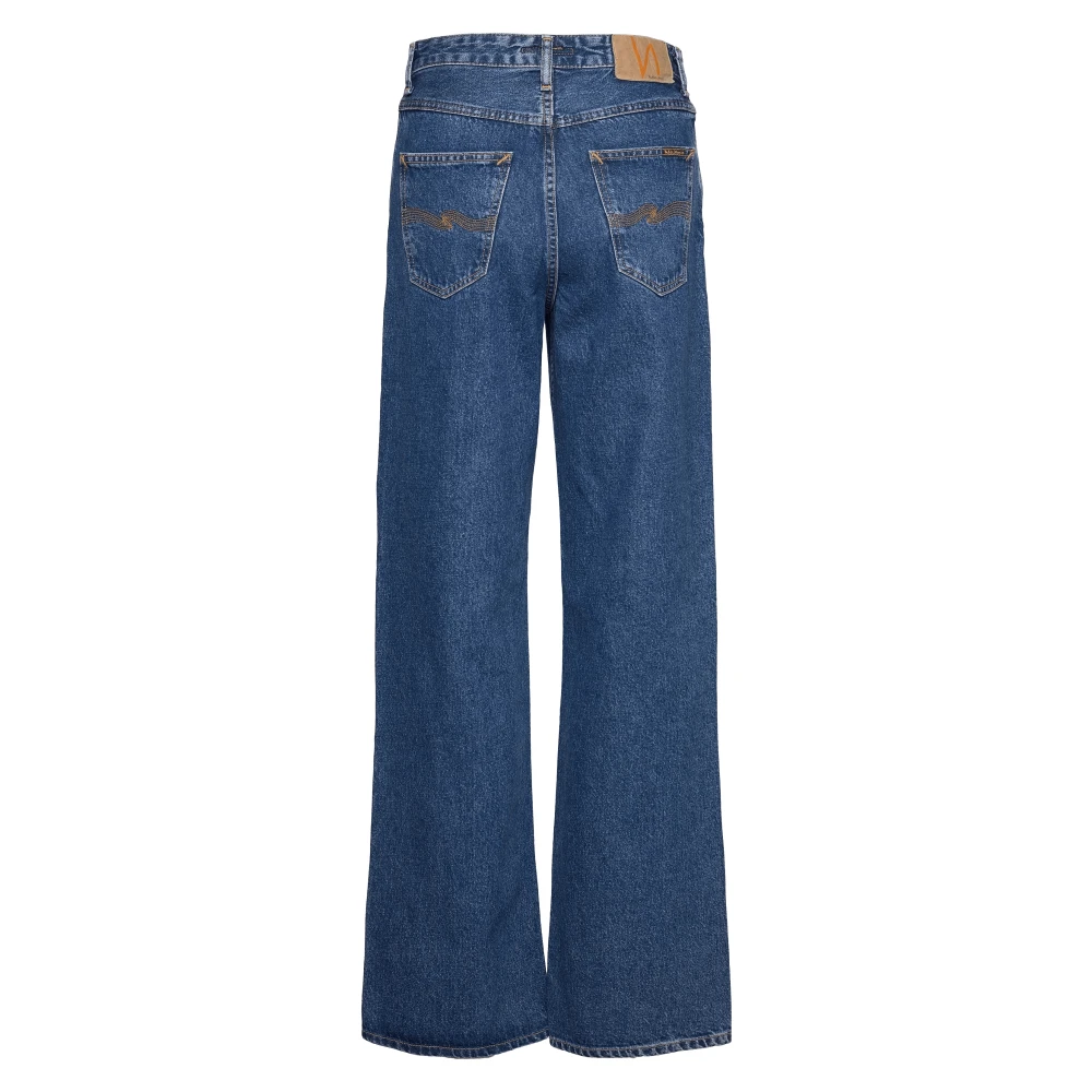 Nudie Jeans 90s Stone Denim Jeans Blue Dames