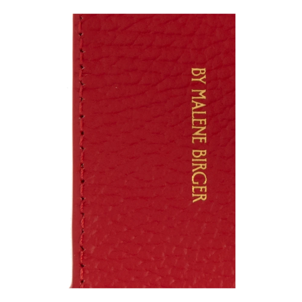 By Malene Birger Leren sleutelhanger Monno By Herenne Birger Red Dames
