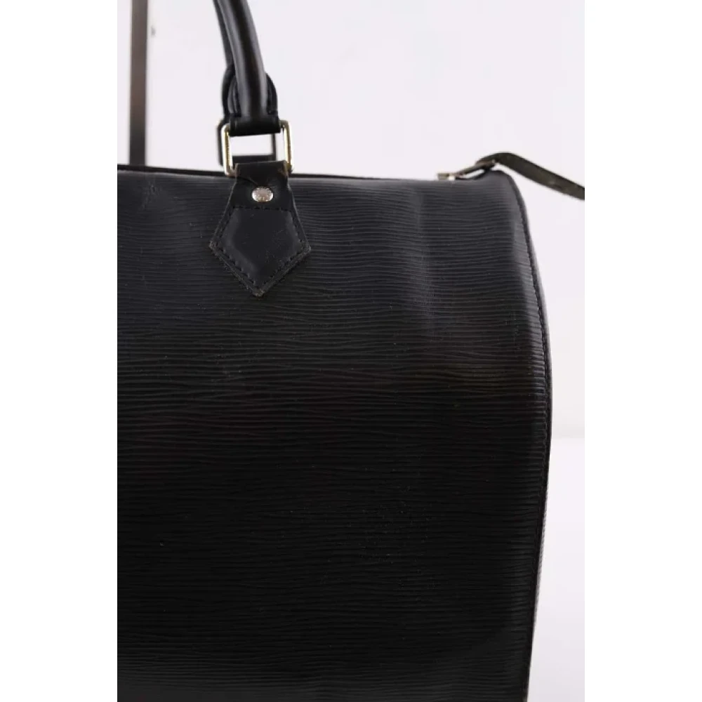 Louis Vuitton Vintage Pre-owned Leather handbags Black Dames