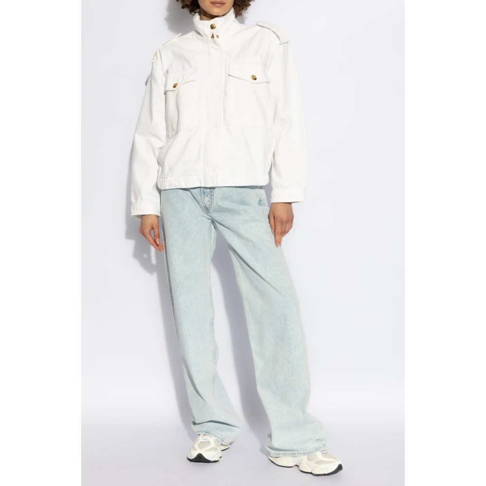 Anine Bing Jas met zakken White Dames