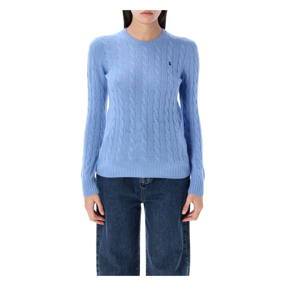 Ralph Lauren Dameskleding Gebreide kleding Nieuw Litchfield Blauw Aw24 Blue Dames