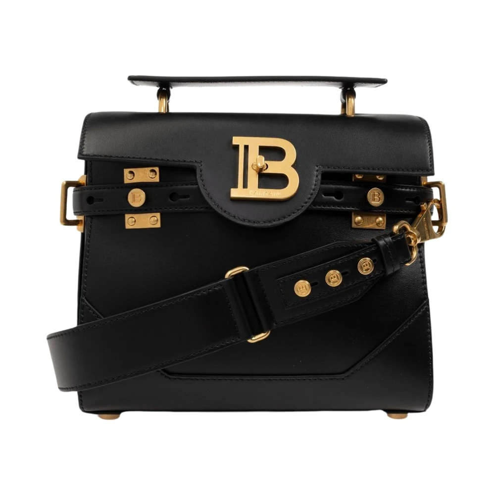 Balmain Zwarte B-Buzz Tote Tas Black Dames