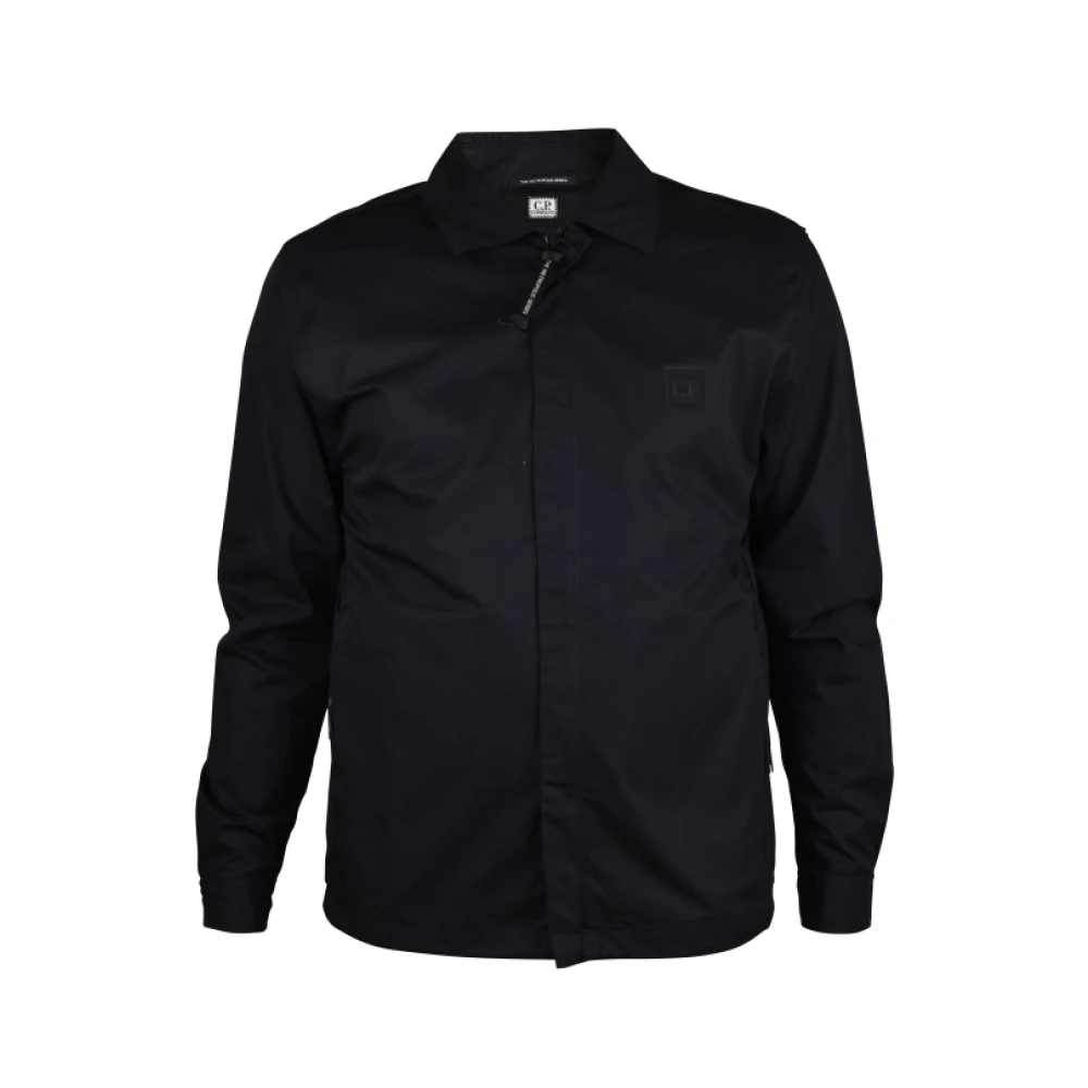 Cp Company Metropolis Men's Metropolis Structured Technical Overshirt - Black 999 - M (48) - Image 2