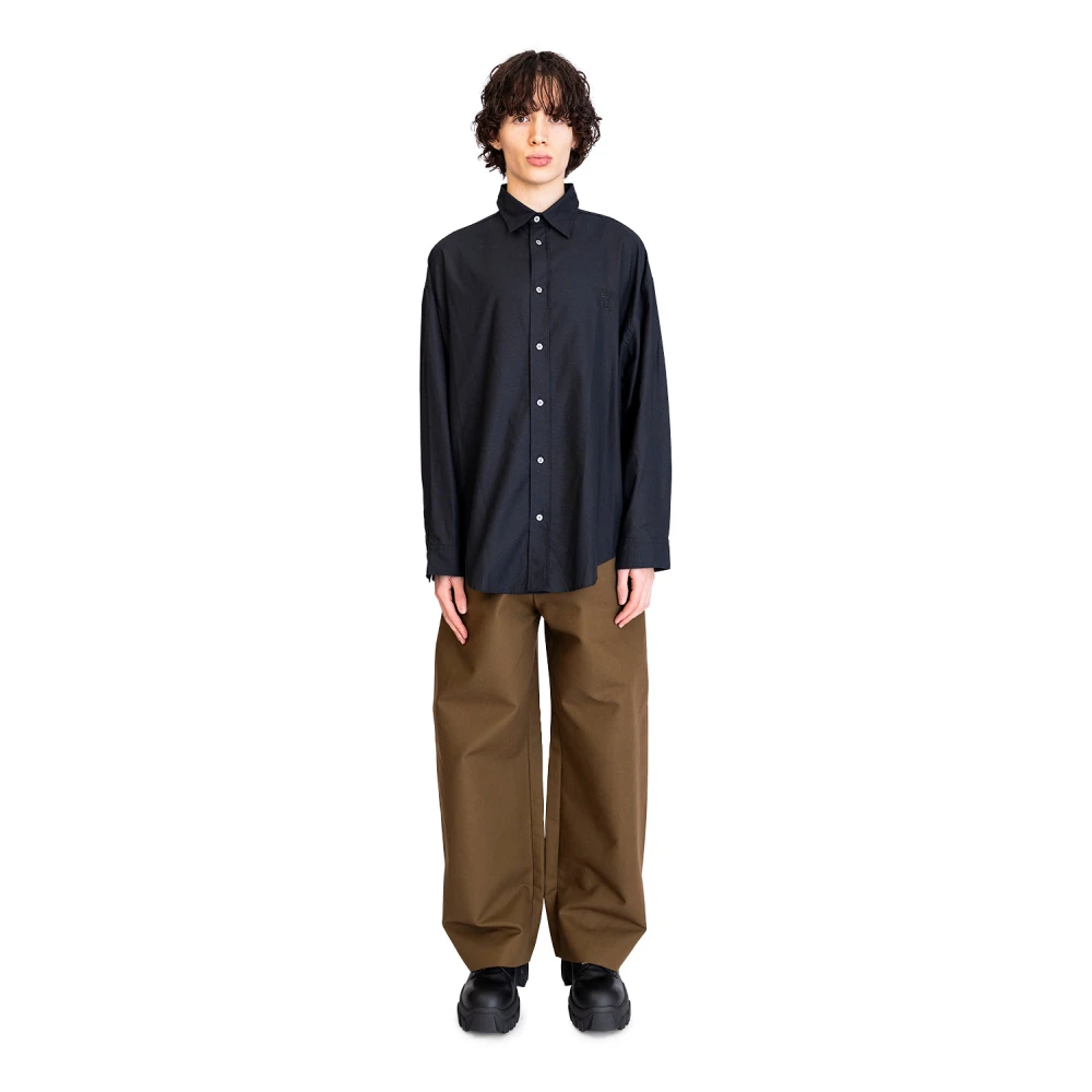 Acne Studios Olijfgroene Broek Stijlvolle Mode Green Heren