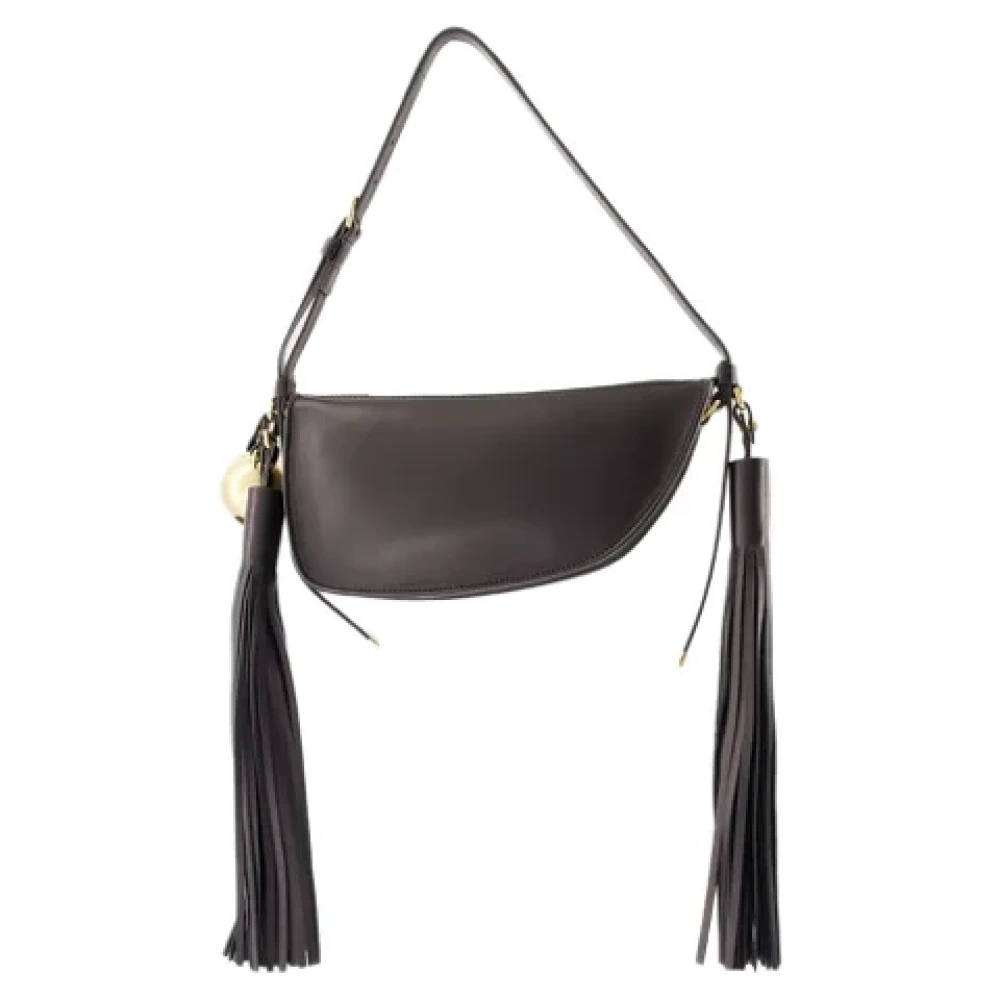 Burberry Leather handbags Black Dames
