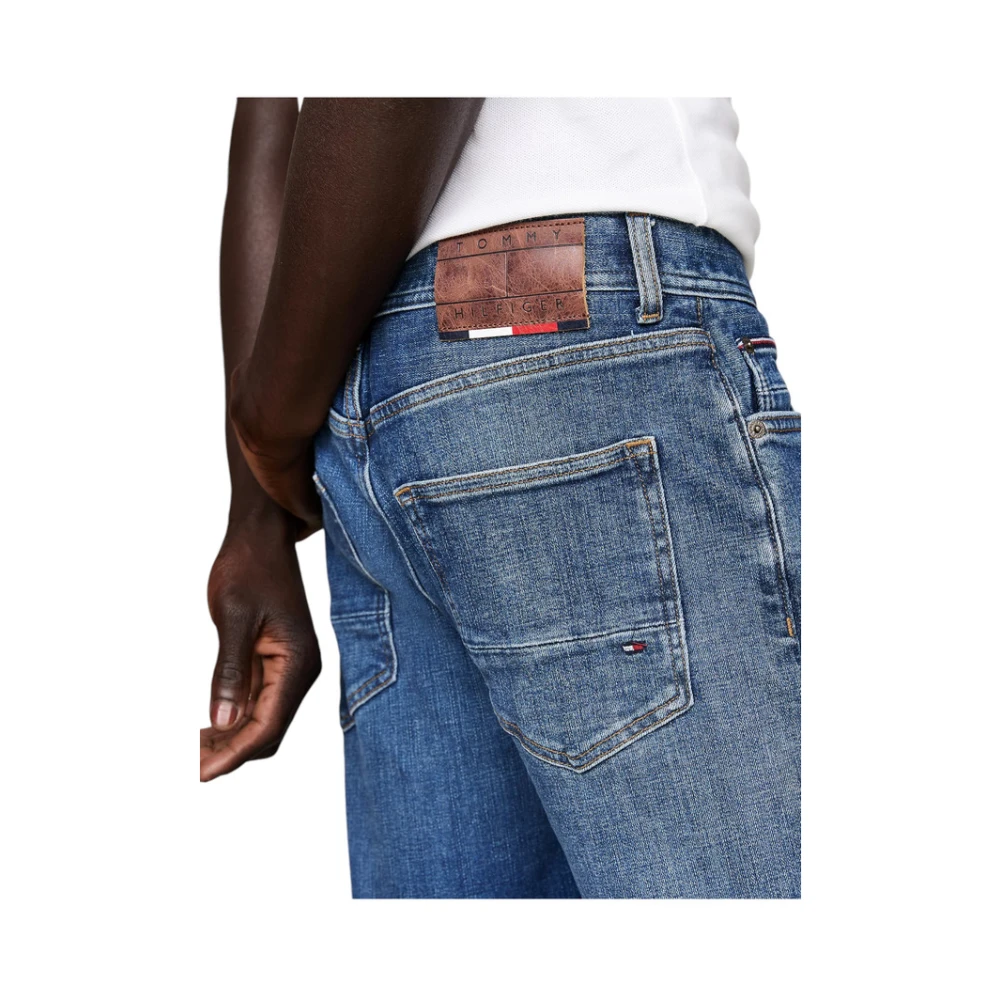 Tommy Hilfiger Slim-fit Denim Jeans Blue Heren