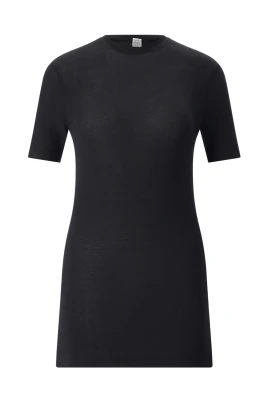 Lång Viscose T-shirt