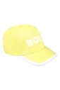 casquette-visiere-en-coton-jaune-avec-logo