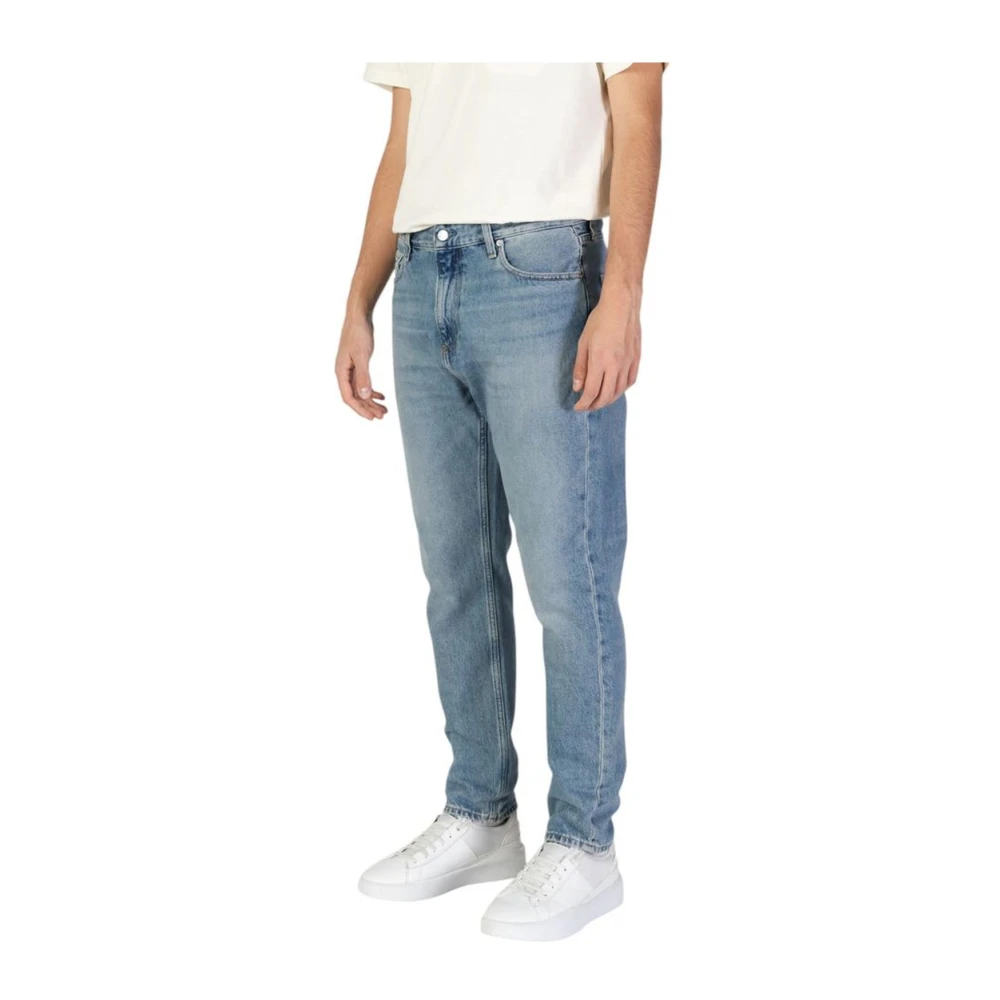 Calvin Klein Jeans Katoenmix Jeans & Broeken Blue Heren