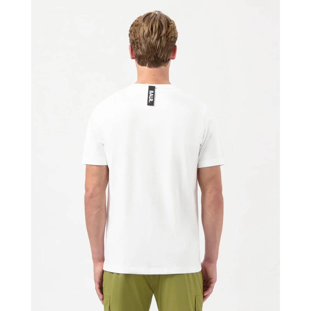 Balr. Korte mouw T-shirt B1112.1255 White Heren