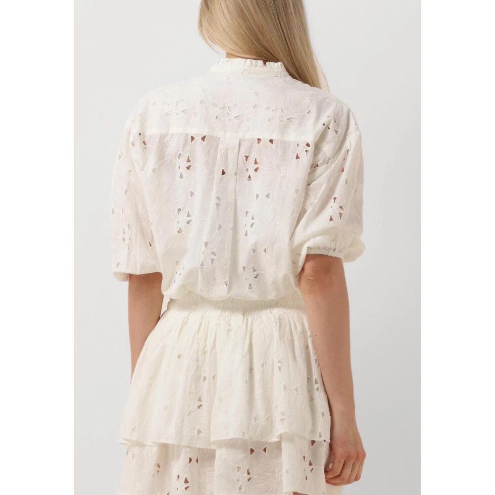 Amaya Amsterdam Elegante Witte Blouse Loisa White Dames