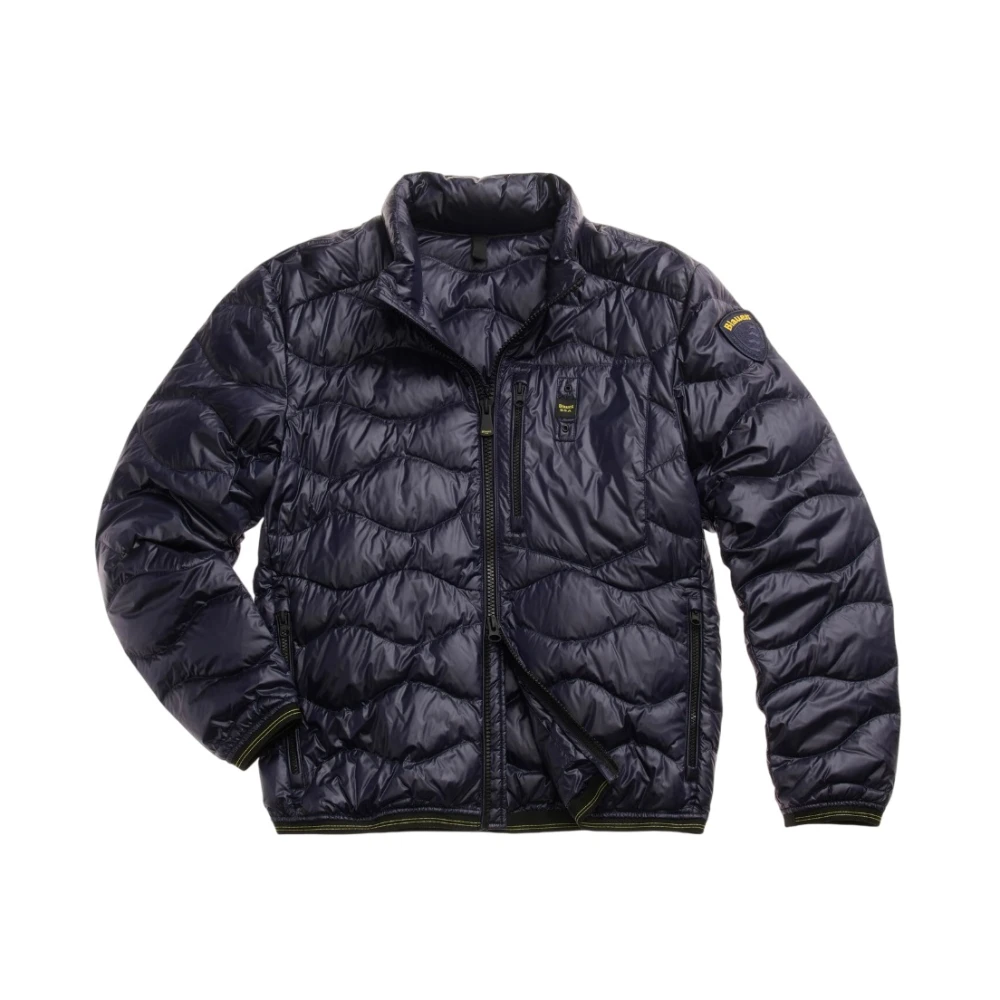 Blauer Men's Blue Quilted Down Jacket