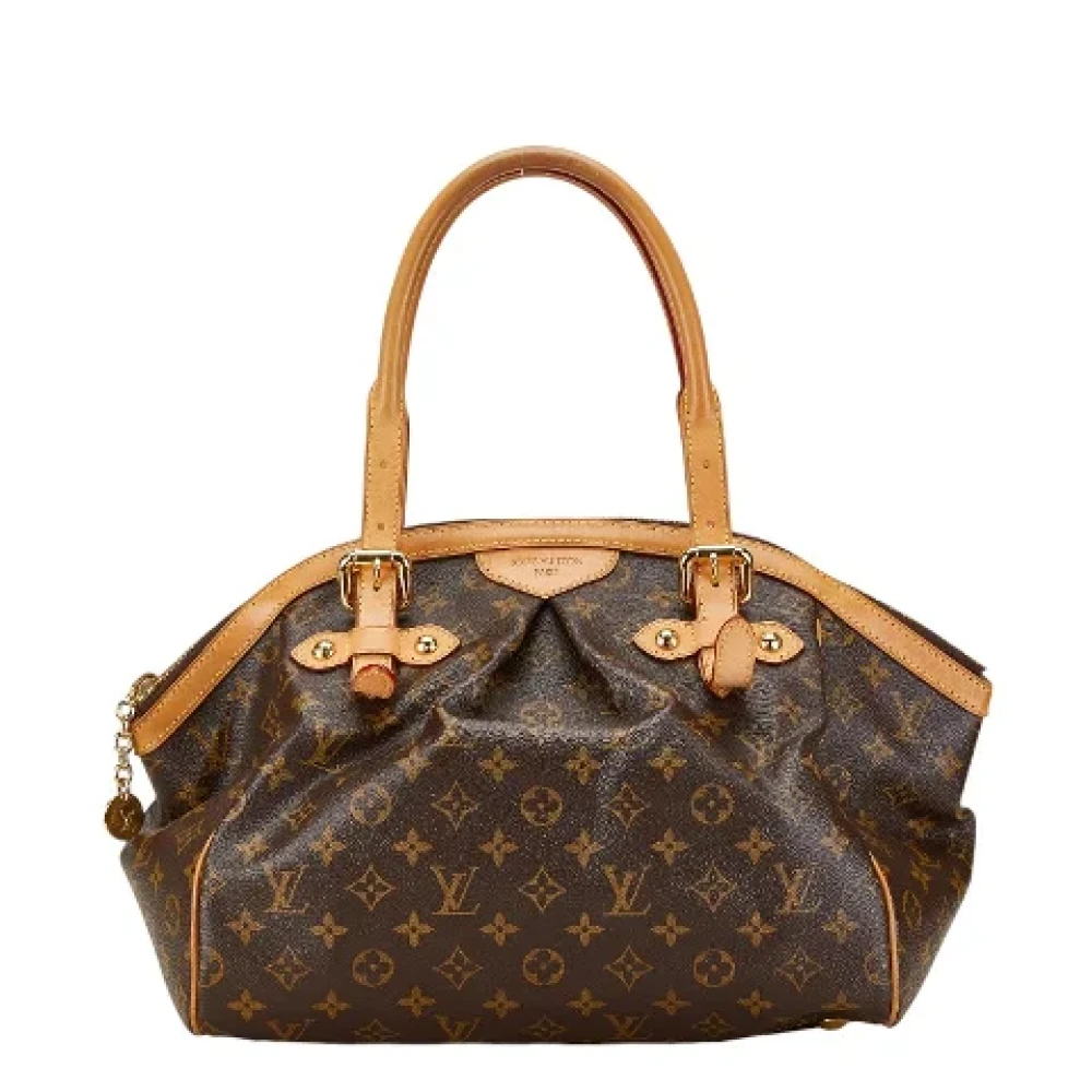 Louis Vuitton Vintage Pre-owned Canvas handbags Brown Dames