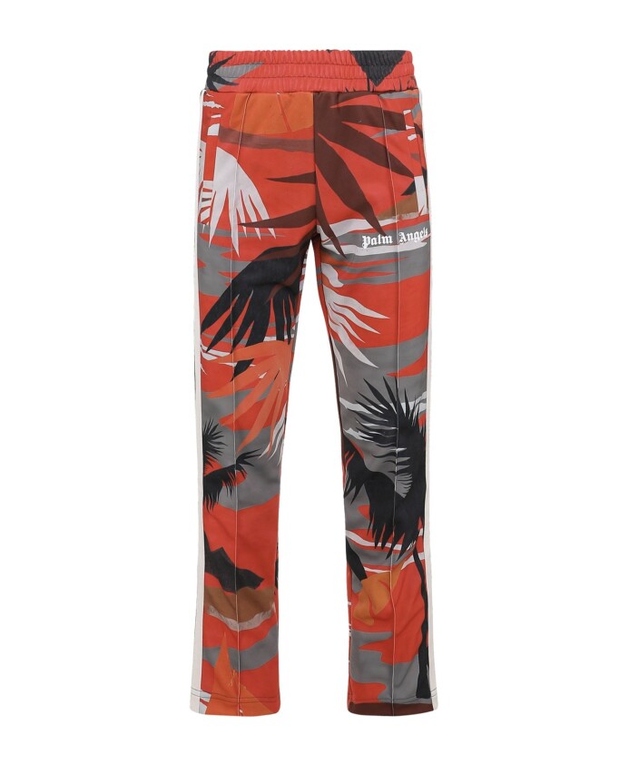red-polyester-trousers-with-elasticated-waist