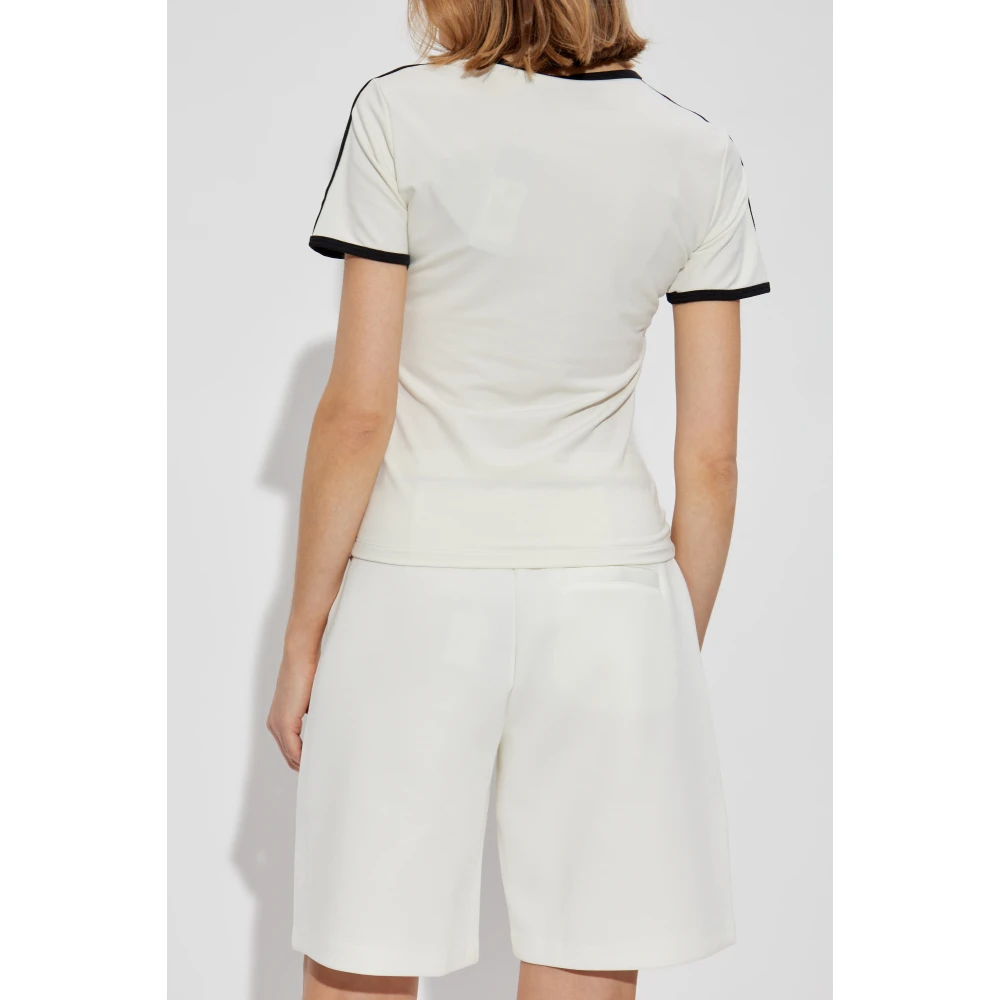 adidas Originals T-shirt met logo White Dames