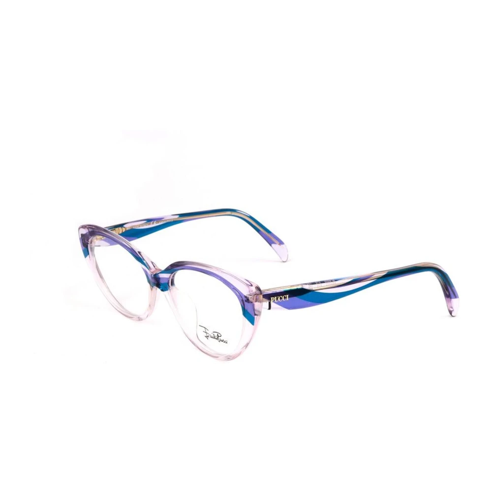 EMILIO PUCCI Paars Plastic Frame Dameshorloge Multicolor Dames