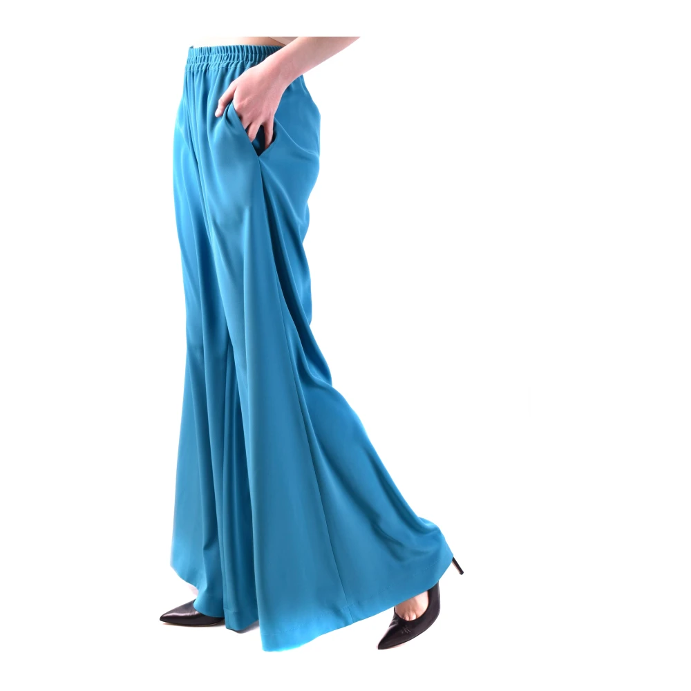 Gianluca Capannolo Wide Trousers Blue Dames