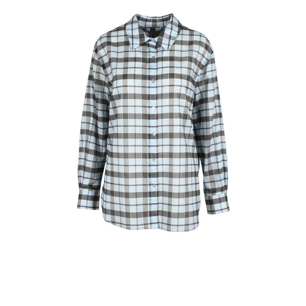 L'Autre Chose Katoenen Overhemd Blue Dames