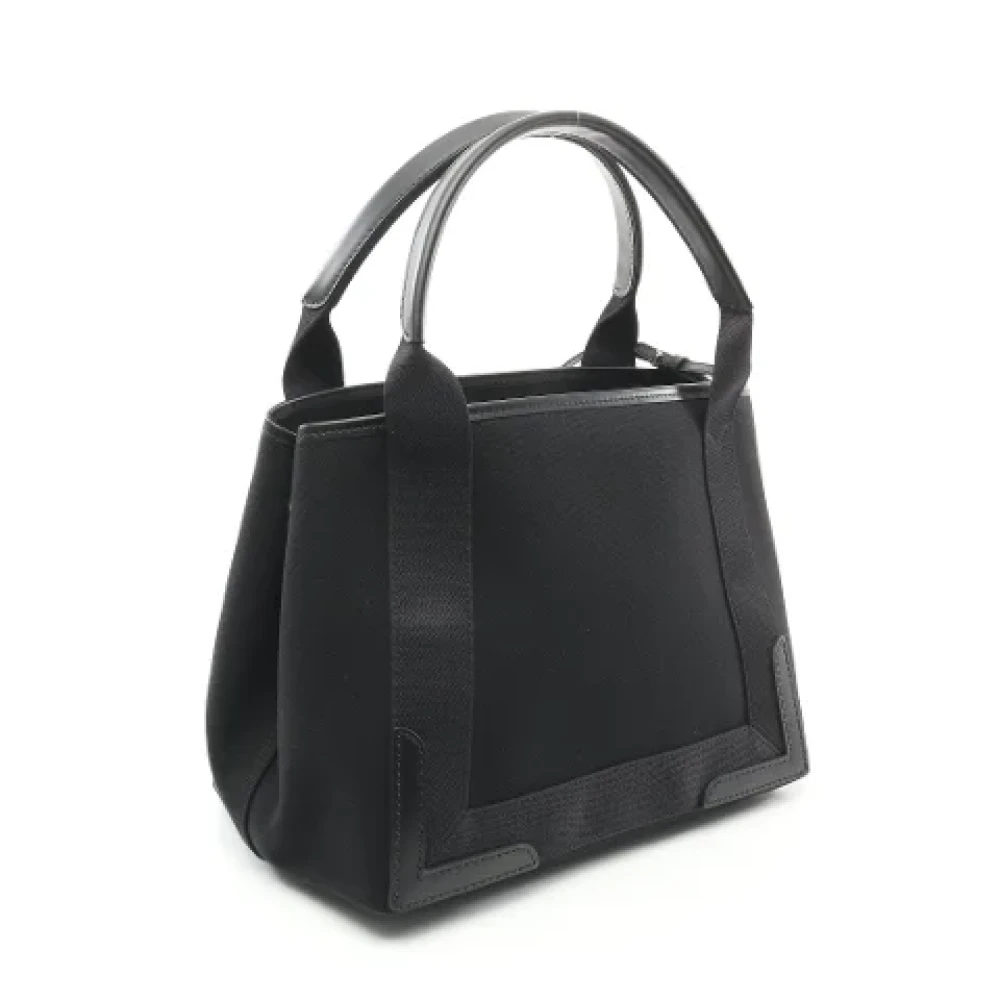 Balenciaga Vintage Pre-owned Cotton balenciaga-bags Black Dames