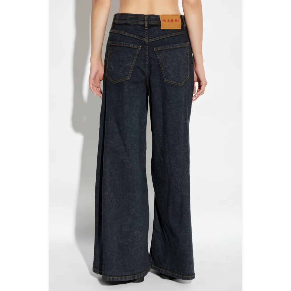 Marni Wijde jeans Blue Dames