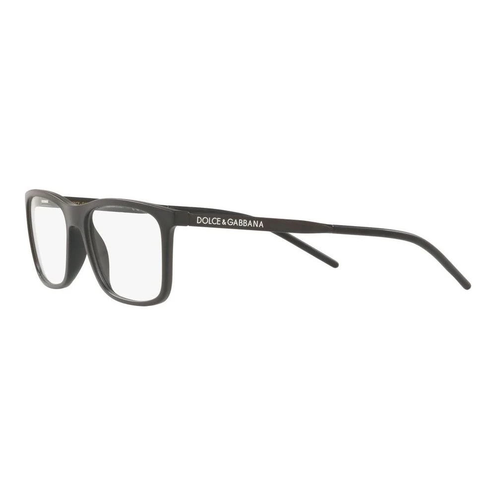 Dolce & Gabbana Matte Black Eyewear Frames Logo DG 5044 Black Unisex