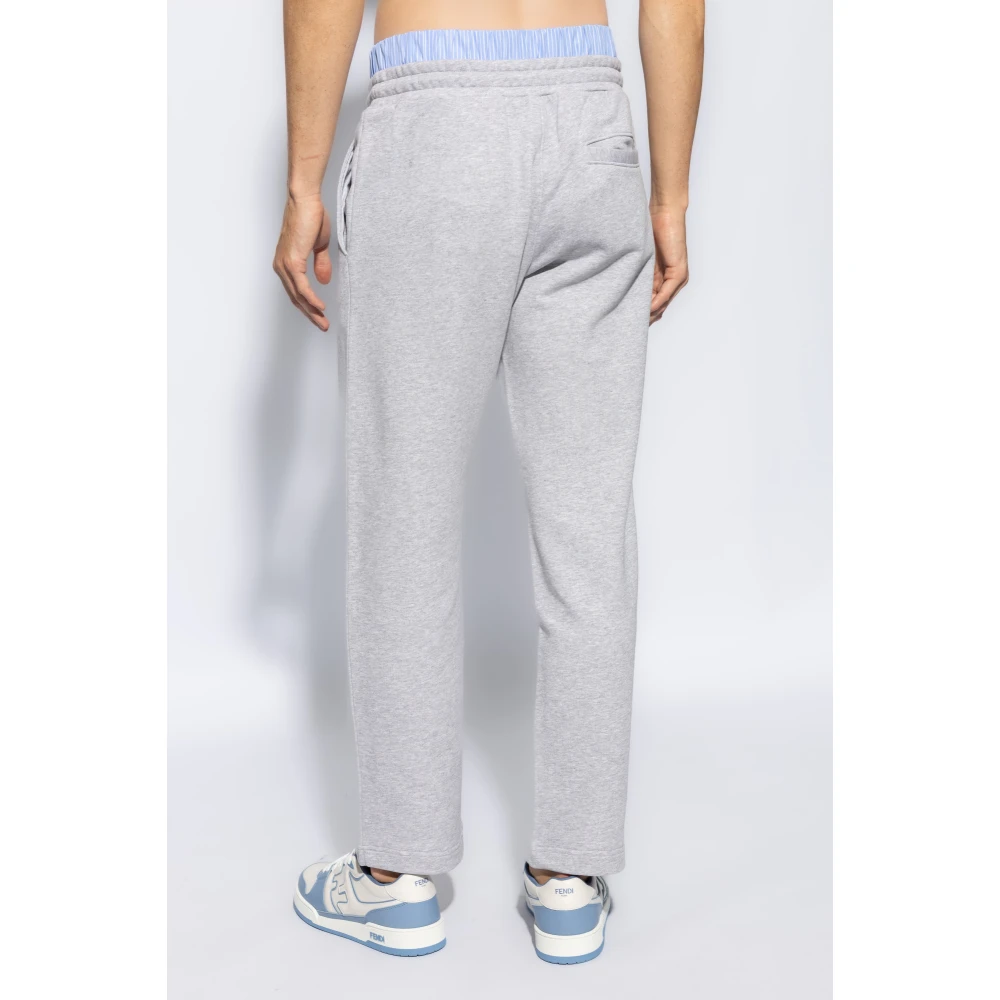 Moschino Sweatpants Gray Heren