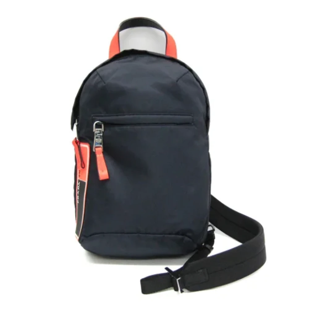 Prada Vintage Pre-owned Fabric prada-bags Black Dames