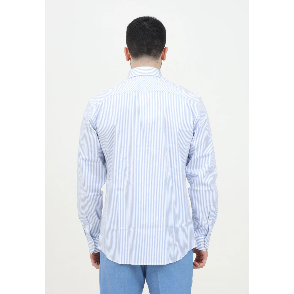 Selected Homme Gestreept overhemd met lange mouwen voor heren Blue Heren