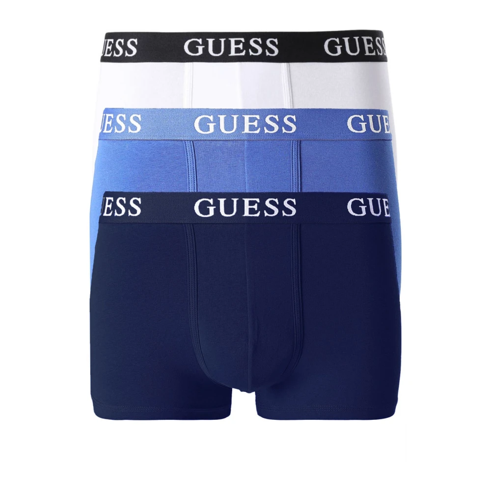 Guess 3-Pack Stretch Boxers med Logo Band Multicolor, Herr