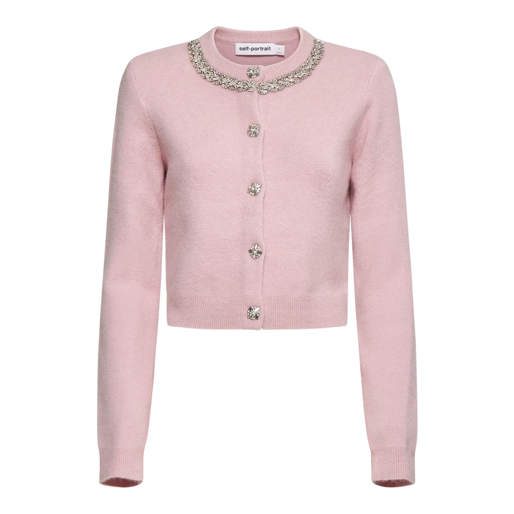 Self Portrait Roze Trui Pink Dames