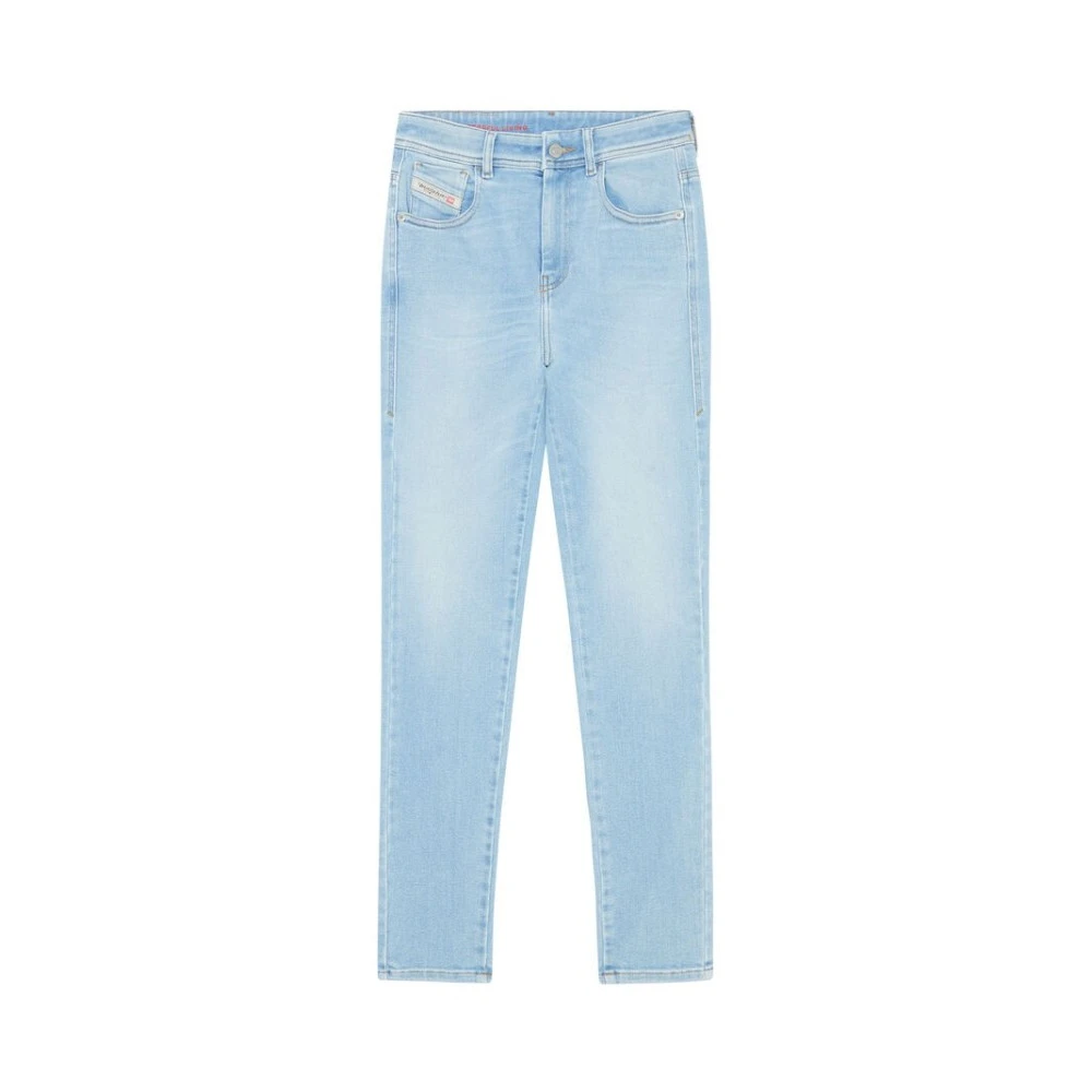 Diesel 5-Pocket Jeans For Women 1984 Slandy-High - Female - Skinny Fit Jeans - Blue - W27 - Jeans